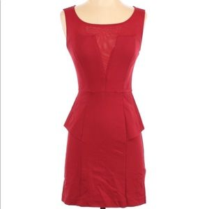 Red Guess dress